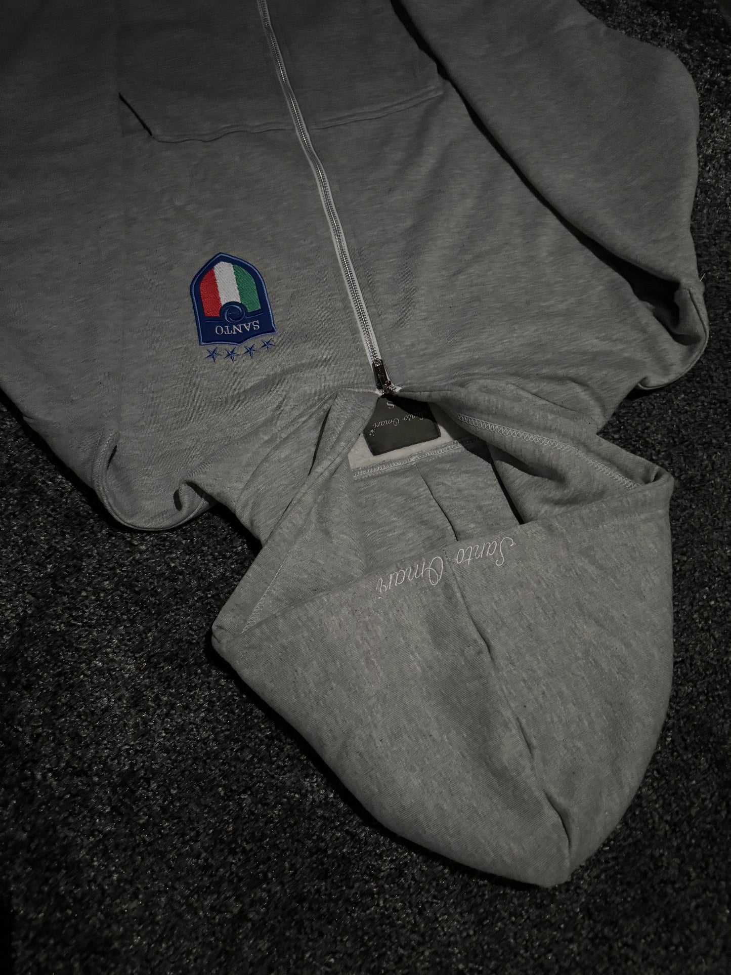 Santo "Italia" Tracksuit Grey