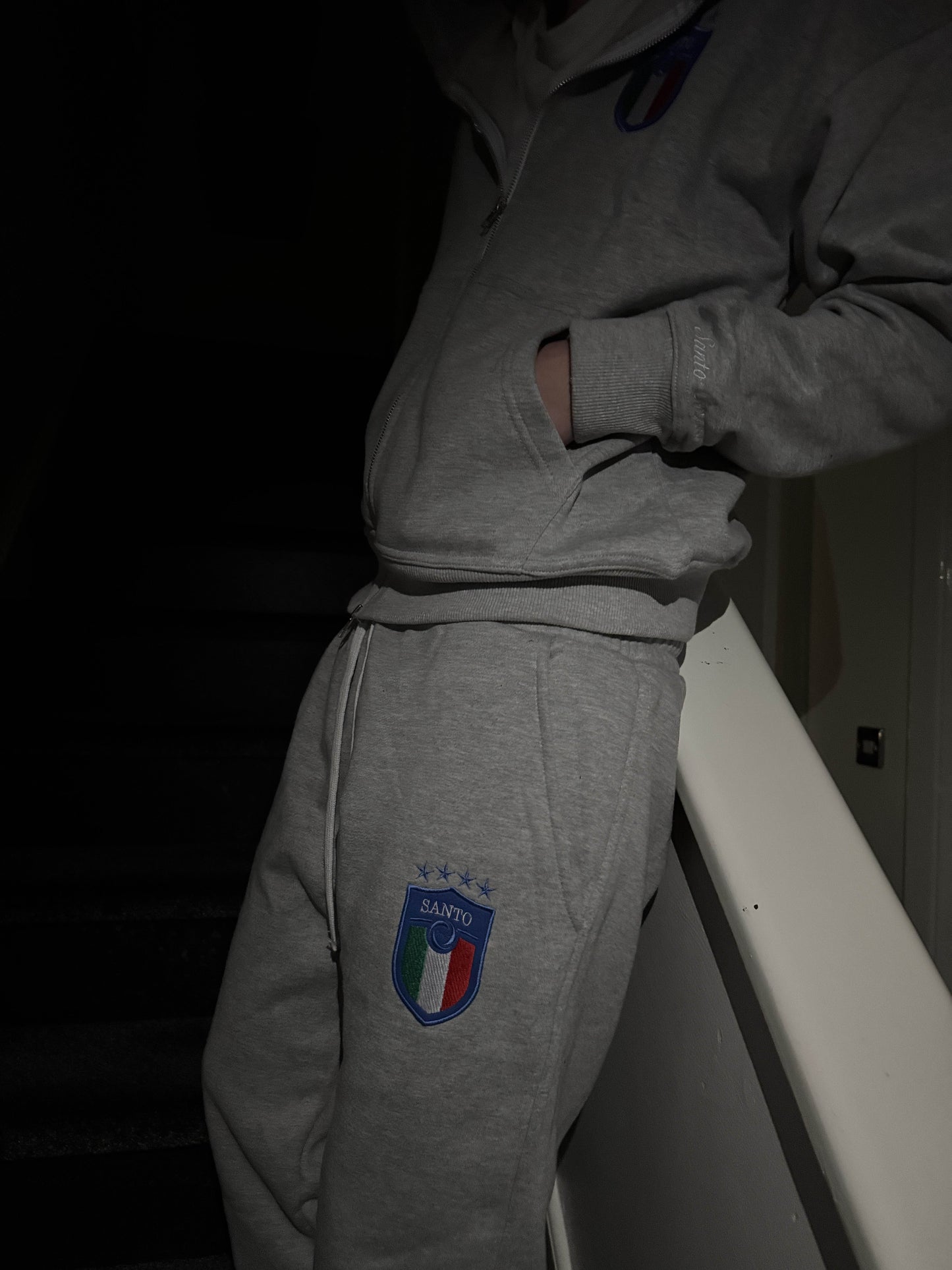 Santo "Italia" Tracksuit Grey