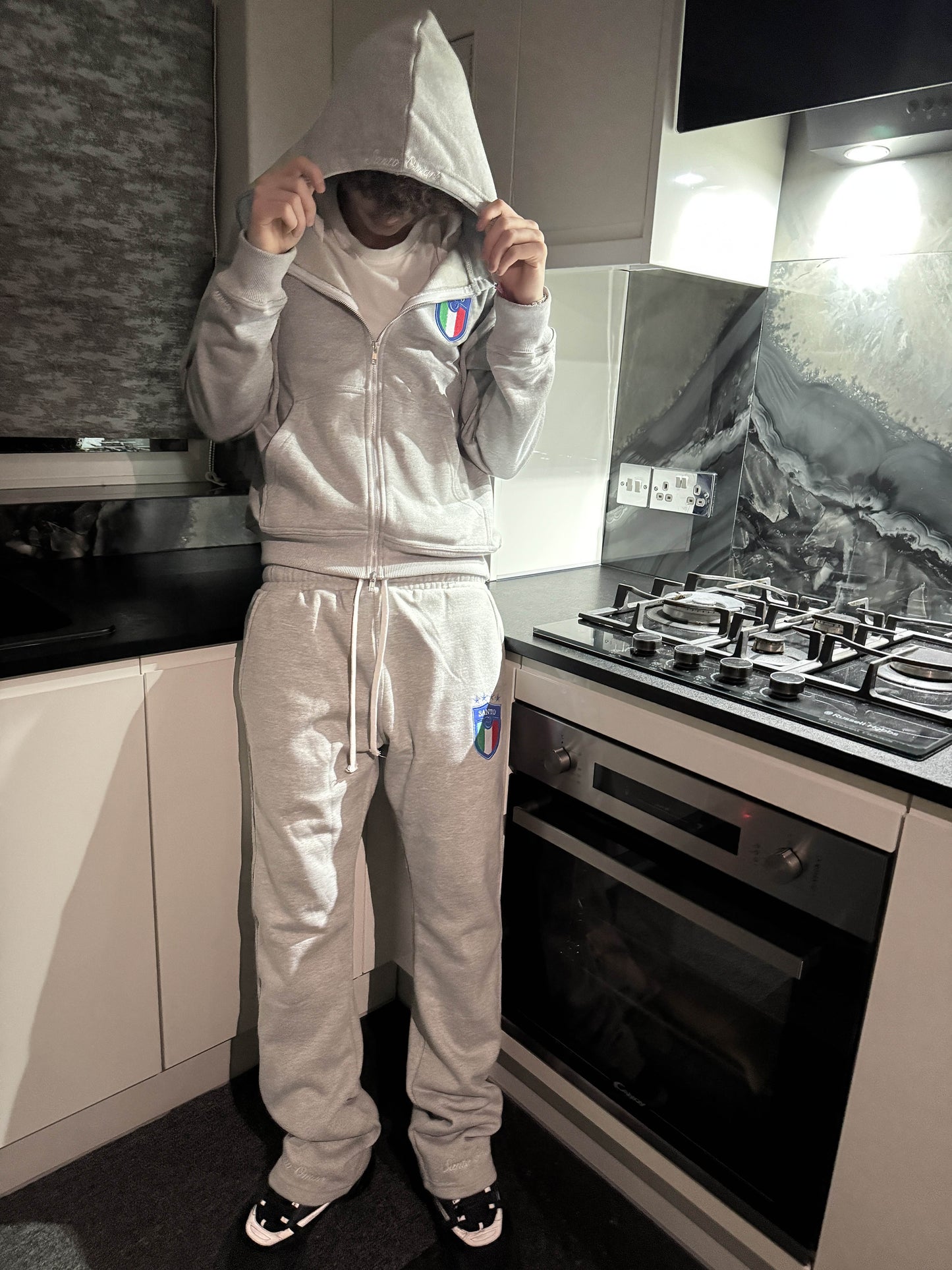 Santo "Italia" Tracksuit Grey