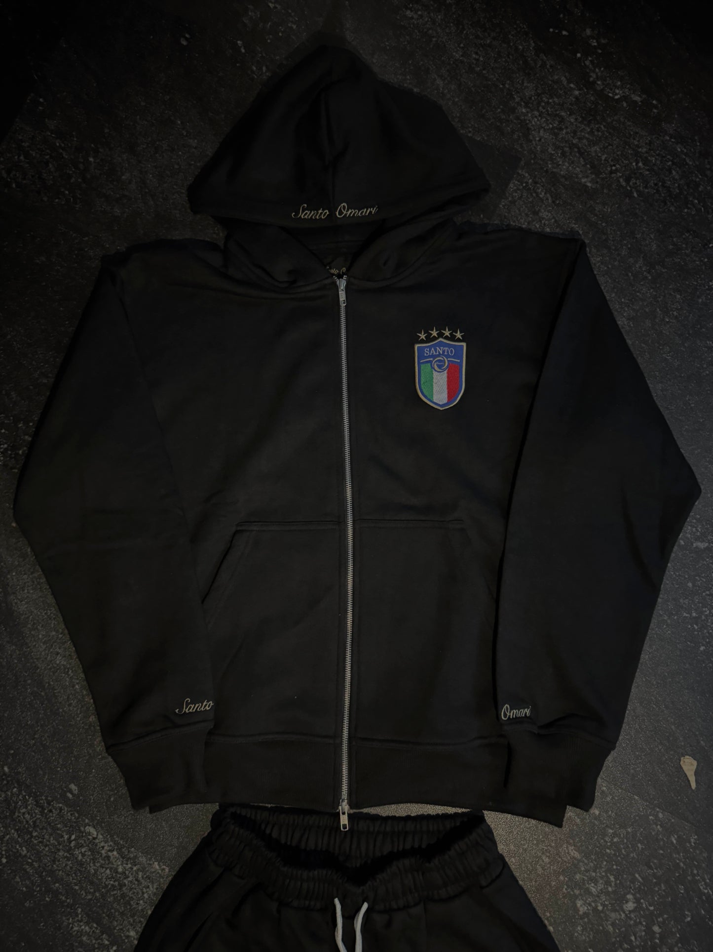 Santo "Italia" Tracksuit Black