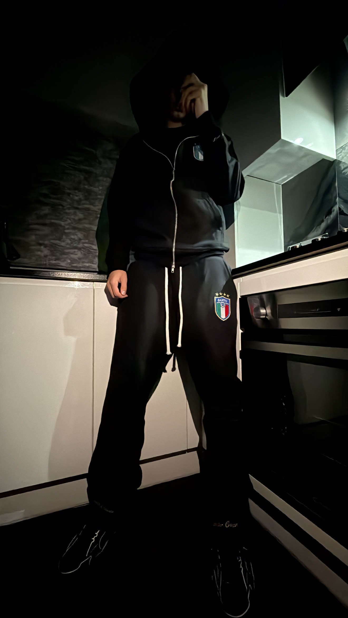 Santo "Italia" Tracksuit Black