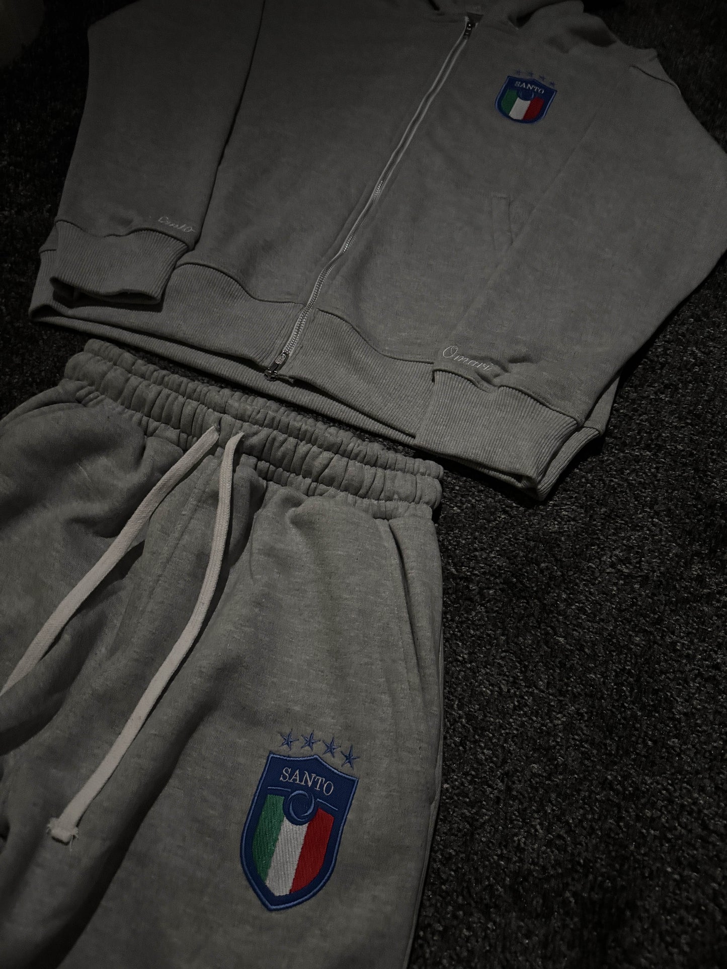 Santo "Italia" Tracksuit Grey