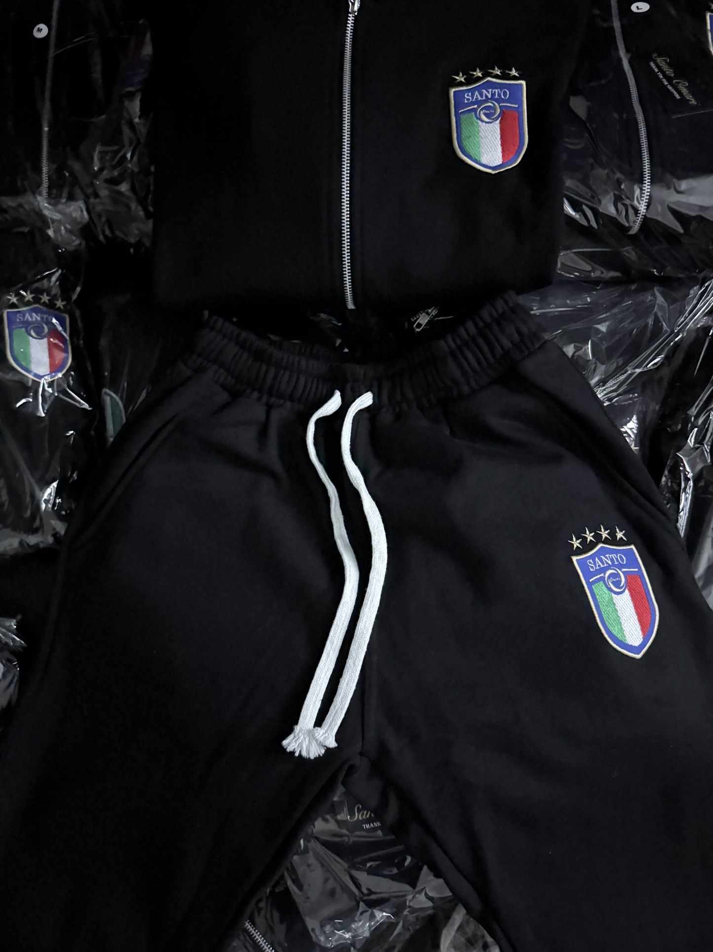 Santo "Italia" Tracksuit Black